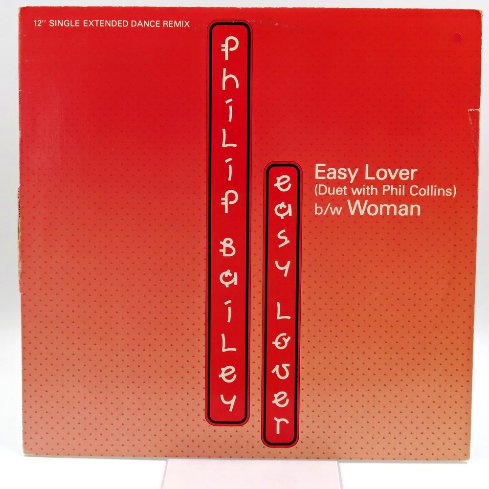 Philip Bailey Phil Collins Easy Lover 12" 1984 COLUMBIA 44-05160 SYNTH POP